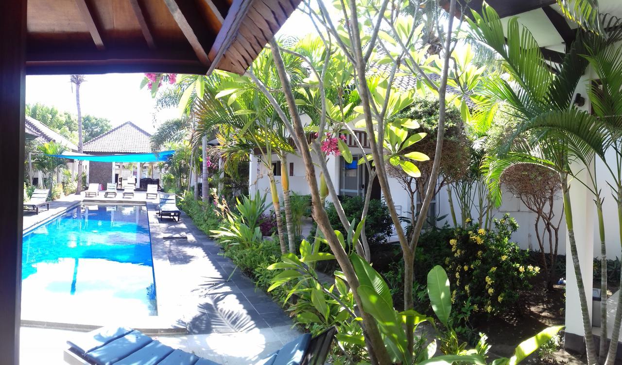 Gili Palms Resort Гили Траванган Экстерьер фото