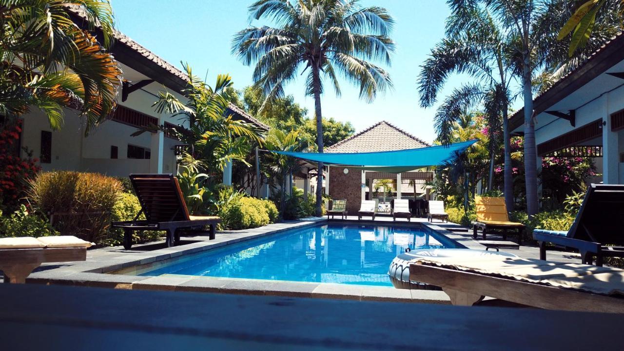 Gili Palms Resort Гили Траванган Экстерьер фото